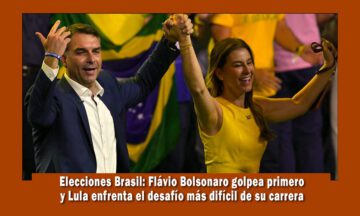 Elecciones Brasil, Flavio Bolsonaro adquiere ventaja
