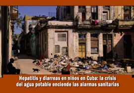 Brotes de hepatitis y diarreas en niños en Cuba