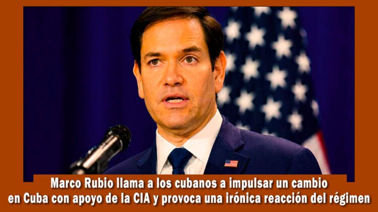 Marco Rubio hace un llamado a los cubanos en la isla