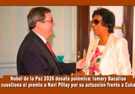Nobel de la Paz 2026 cuestinado por opositores y organizaciones internacionales