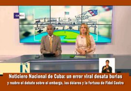 Noticiero Nacional de Cuba desata burlas