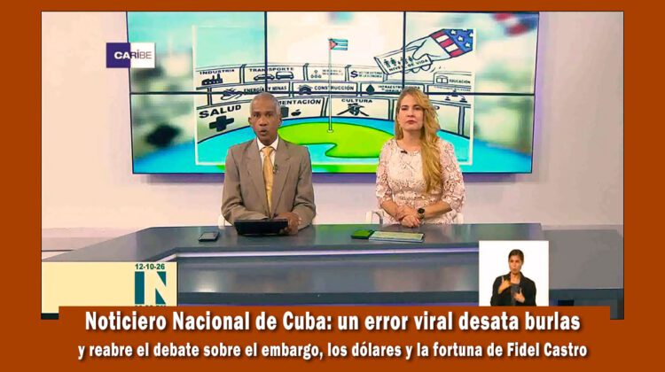 Noticiero Nacional de Cuba desata burlas