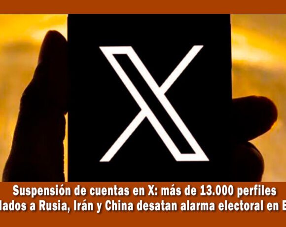 suspensión de cuentas en X por elecciones en Estados Unidos