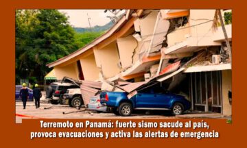 fuerte terremoto en Panamá, sin victimas por el momento