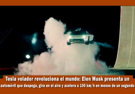 Elon Musk presenta el nuevo Tesla volador