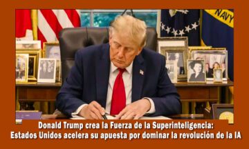 Presidente Donald Trump crea fuerza de la superinteligencia